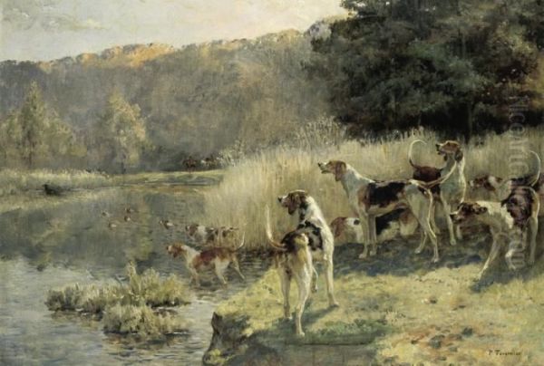 Scene De Chasse A Courre - view 1