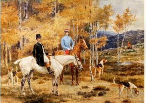Halte Pendant La Chasse A Courre