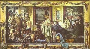 Gastmahl des Plato II by Anselm Friedrich Feuerbach