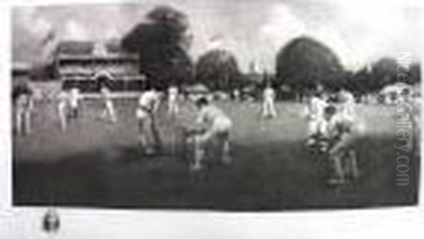 Kent Versus Lancashire1906 - view 1
