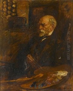Portrait Of Sir Edward John Poynter, Pra Portrait Of Sir Edward John Poynter, Pra
