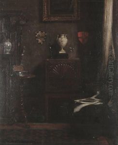 The Cigar Box by Albert Chevallier Tayler