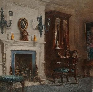 Fowlmere, Cambridge by Albert Chevallier Tayler