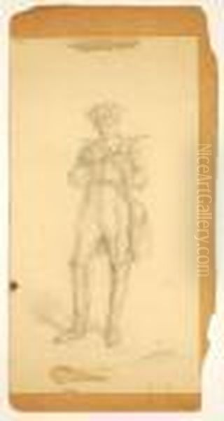 Study Of A Falconer - view 1