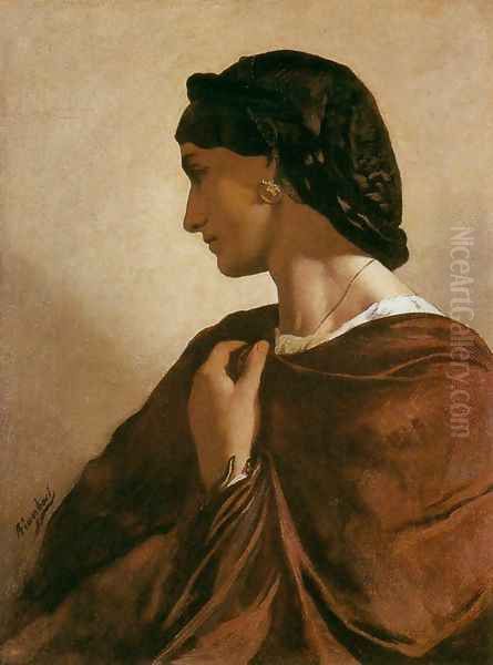 Nanna c. 1861 by Anselm Friedrich Feuerbach