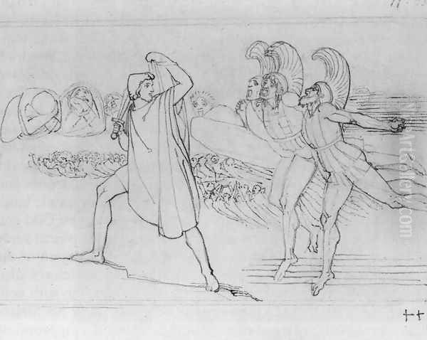 Odysseus in the Underworld - view 1