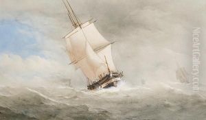 Sailing Vessels On A Breezy Day
