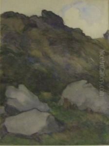 Arran Skyline by Ernest Archibald Taylor
