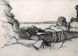 Rock Outcrop by Ernest Archibald Taylor