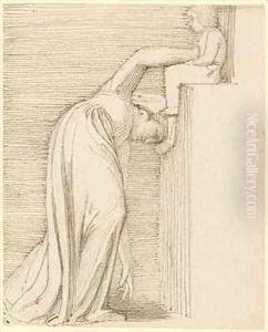 A Mother and Child 2 by John Flaxman
