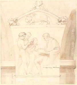 Design for a Monument of John Lyon by John Flaxman