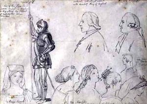 Character Sketches in Rome with Portraits of Prince Charles Edward Stuart and his brother Cardinal York