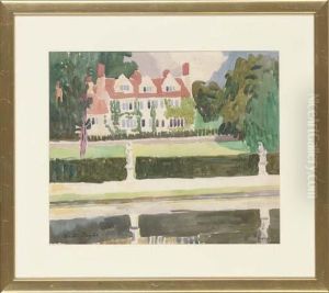 Figures In Brunswick Square, London; And The Country House by Walter Taylor