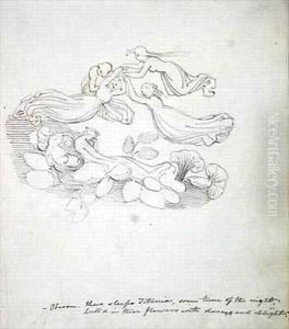 Oberon There sleeps Titania some time of the night