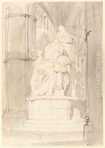 Design for the Monument of Lord Mansfield Westminster Abbey 3