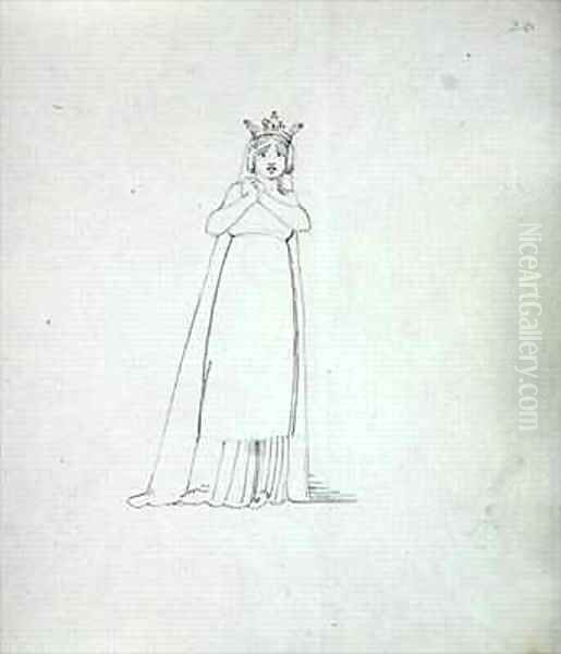 Mrs Siddons as Constance - view 1