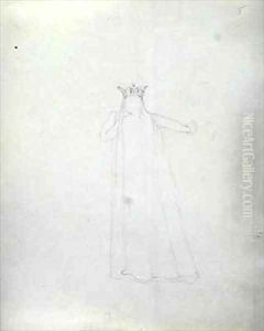 Mrs Siddons as Constance 7 by John Flaxman