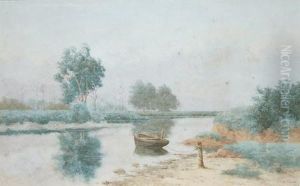 Hawkesbury Scene, Nsw by Henri Tebbitt