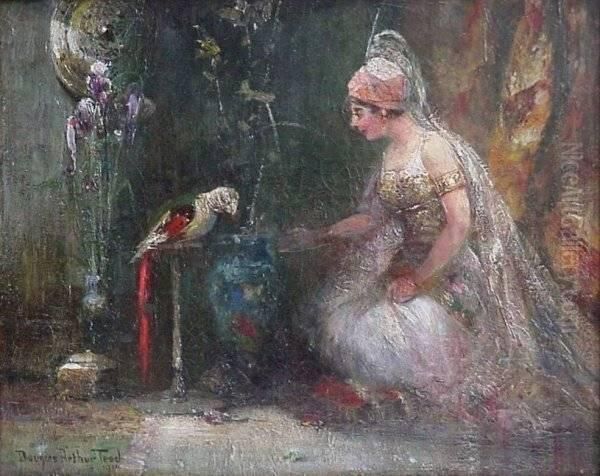 Interior Scene With Parrot- - view 1