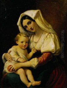 Mother And Child by Lievine Teerlink