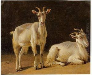 Deux Chevres by Lievine Teerlink