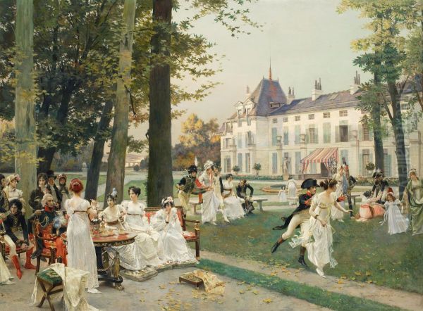 Reception At Malmaison In 1802 - view 1