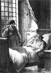 Illustration from Les Miserables by Francois Flameng