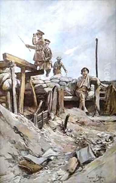 British Officers - view 1
