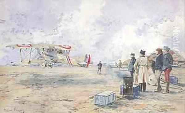 An Aeroplane Taking Off - view 1