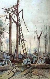 The Battle of the Somme by Francois Flameng