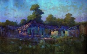 Peisaj by Nicolae Tempeanu