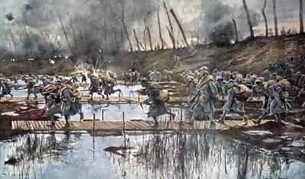 The Battle of the Yser in 1914 - view 1