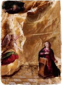 Annunciazione by Antonia Tempesta