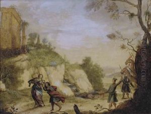 Rebecca Giving Water To Eliezer