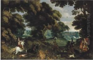 Caccia Al Cervo by Antonia Tempesta
