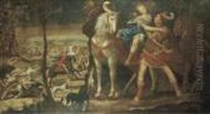 Enea E Didone Durante La Caccia Reale