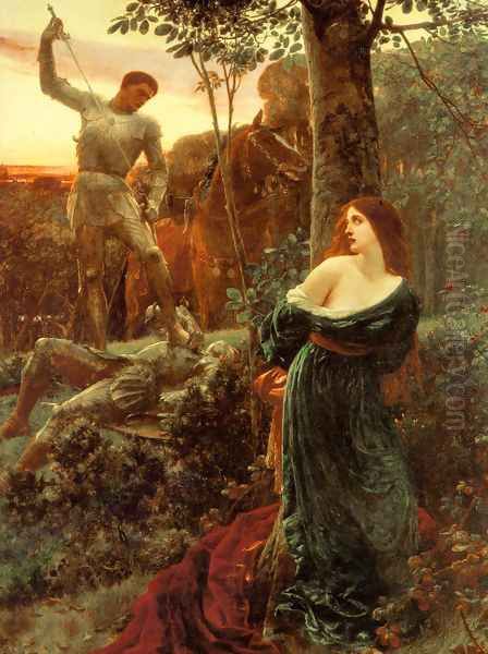 Dicksee Chivalry by Dicksie Frank
