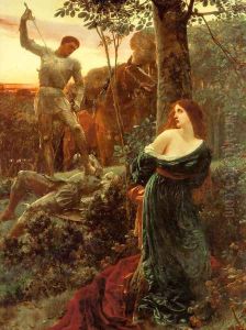 Dicksee Chivalry by Dicksie Frank