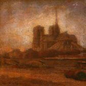 View Of The Notre Dame Cathedral In Paris