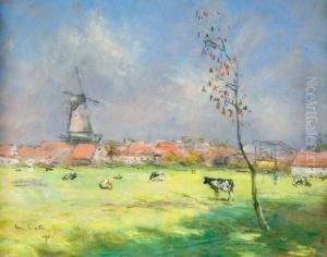 Overschies, Moulin En Hollande