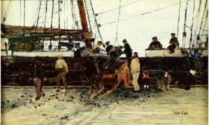 Dechargement D'un Voilier