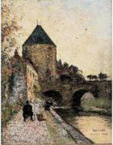 Paysage A Moret