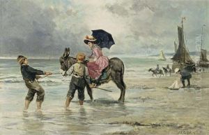 The Donkey Ride by Johan Mari Ten Kate