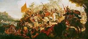 The Battle of the Granicus in May 334 BC by Francesco Fontebasso