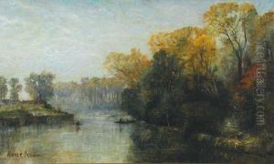 L'ile Du Prieure A L'isle-adam by Rene Tener