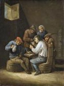 Osteria Con Fumatori Di Pipa by David The Younger Teniers