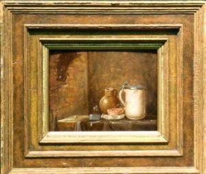 Still Life On A Draped Table