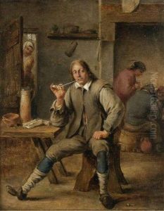 Fumeur Dans Un Interieur