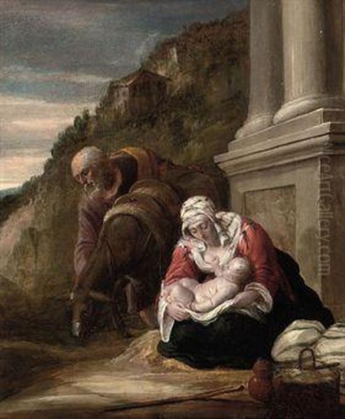 The Rest On The Flight Into Egypt - view 1