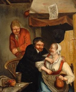 Seduced And Pocket-picked by David The Elder Teniers